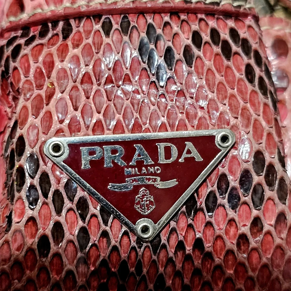 PRADA python Handbag - Picture 3 of 5